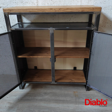 Cargar imagen en el visor de la galería, CREDENZA DETROIT 2 PUERTAS CON REPISA