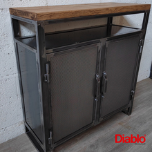 Cargar imagen en el visor de la galería, CREDENZA DETROIT 2 PUERTAS CON REPISA