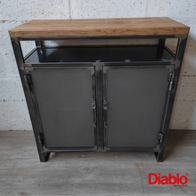 Cargar imagen en el visor de la galería, CREDENZA DETROIT 2 PUERTAS CON REPISA