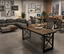 Cargar imagen en el visor de la galería, ESCRITORIO DIABLO PORTLAND L.