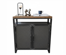 Cargar imagen en el visor de la galería, CREDENZA DETROIT 2 PUERTAS CON REPISA